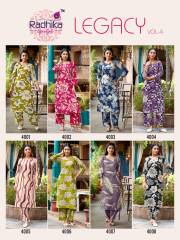 Radhika Lifestyle   LEGACY VOL 4